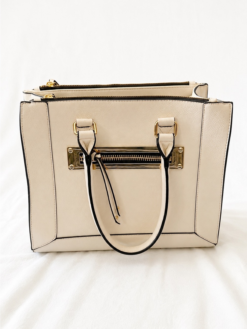 Beige Tote Bag